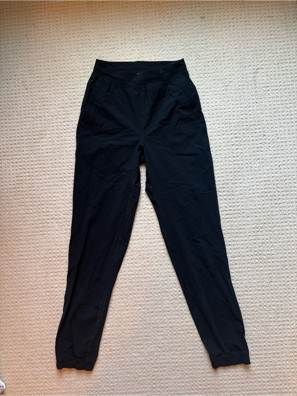 lululemon athletica Black Track Joggers
